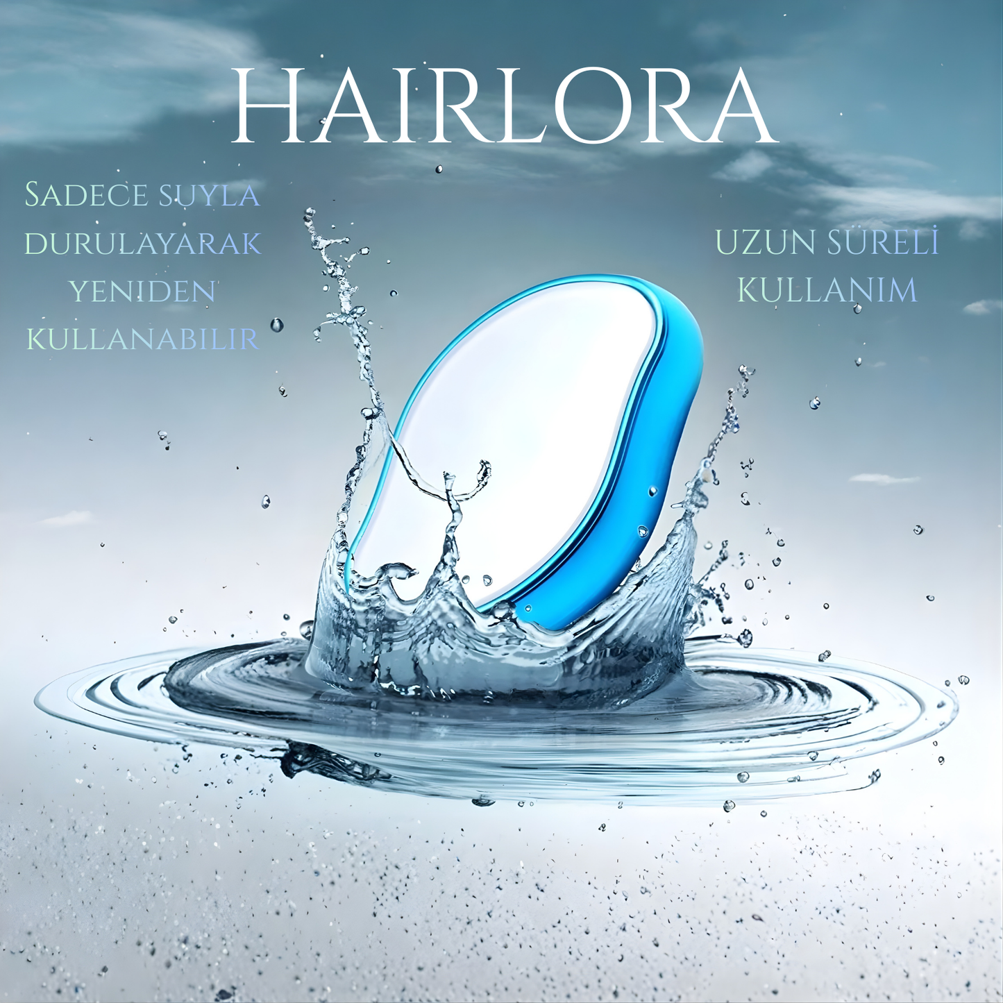 HAIRLORA- Kristal Kıl Silgisi