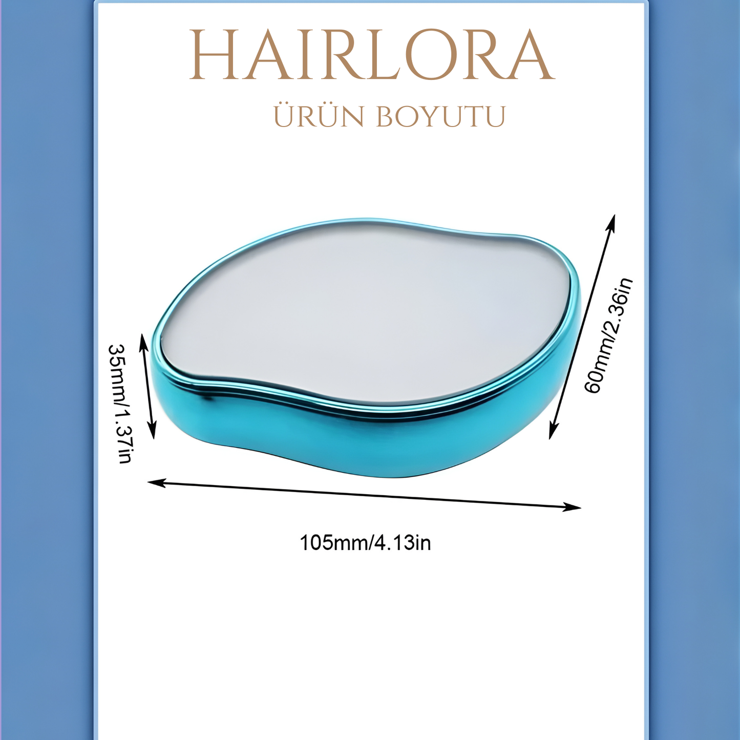 HAIRLORA- Kristal Kıl Silgisi